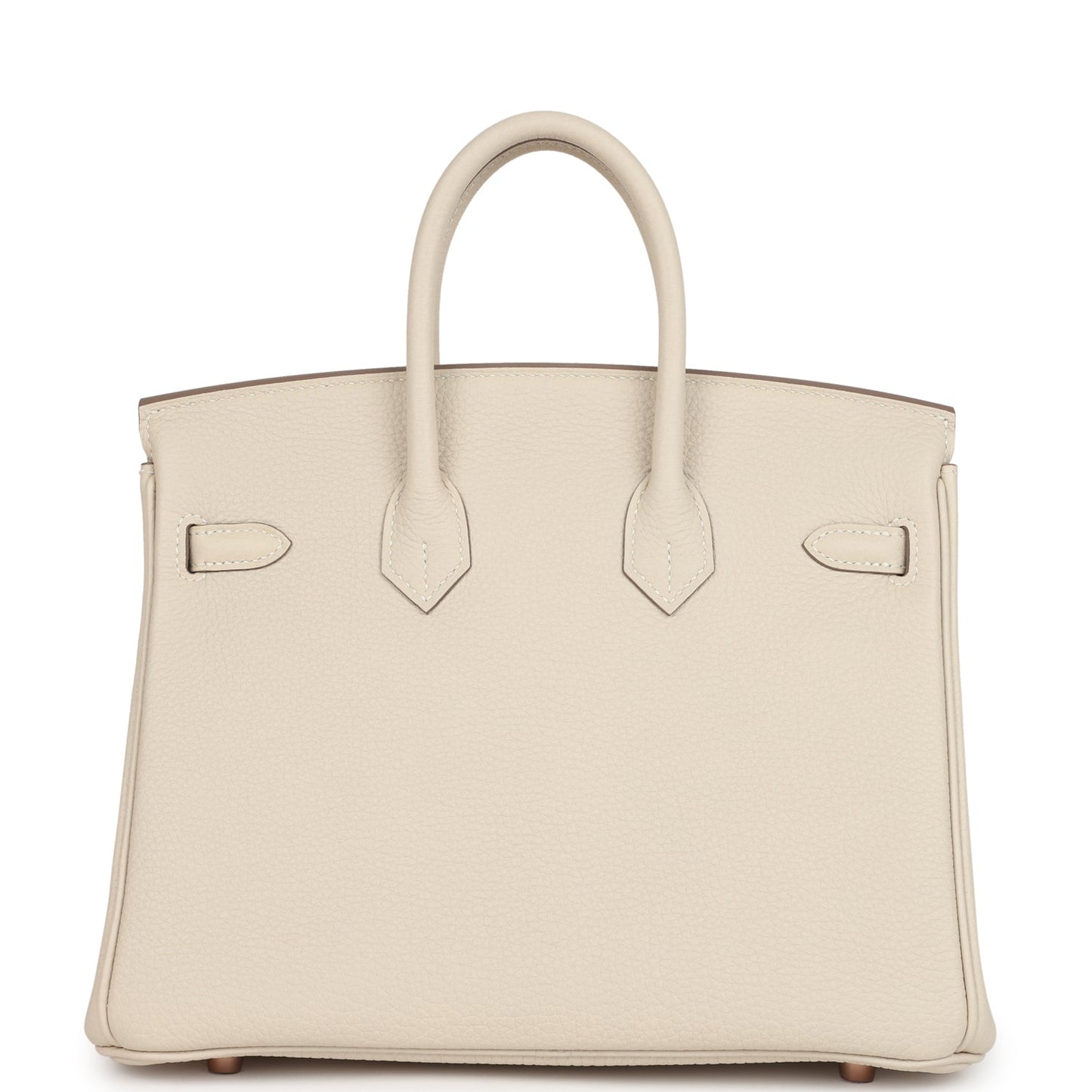 Hermes Birkin 25 Craie Togo Rose Gold Hardware