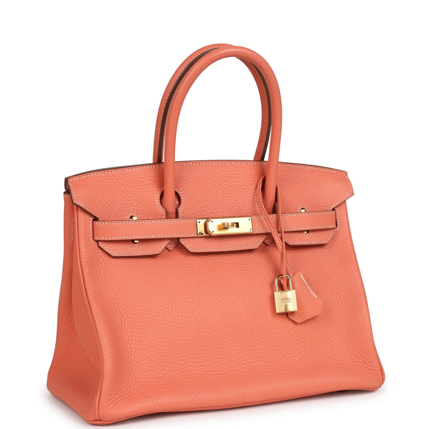 Hermes Birkin 30 Crevette Clemence Gold Hardware
