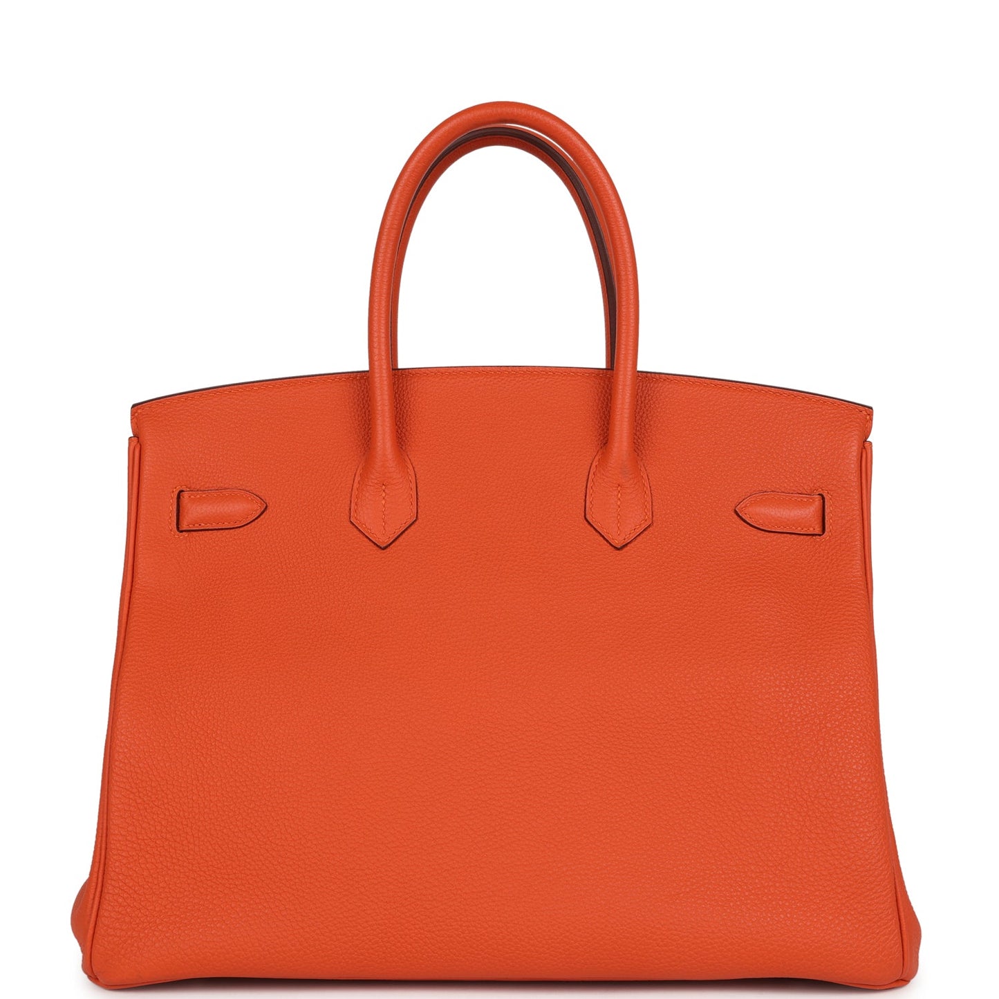 Hermes Birkin 35 Orange Togo Palladium Hardware