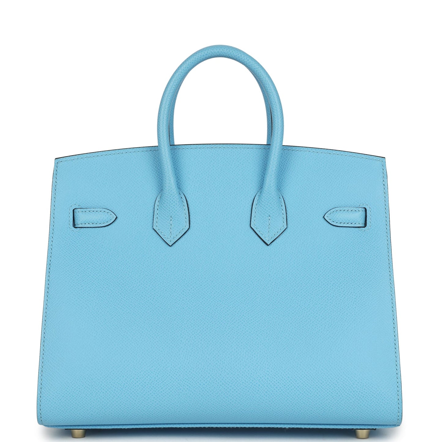 Hermes Birkin Sellier 25 Celeste Epsom Gold Hardware