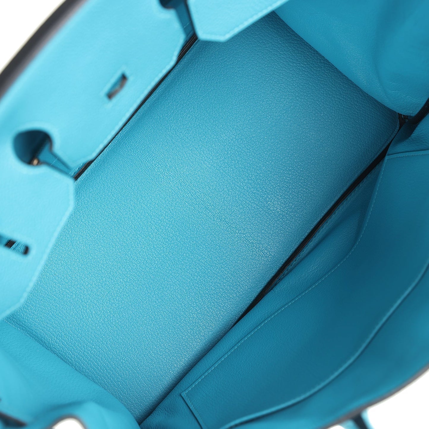 Hermes Birkin 35 Turquoise Togo Palladium Hardware