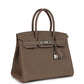 Hermes Birkin 30 Etoupe Togo Palladium Hardware