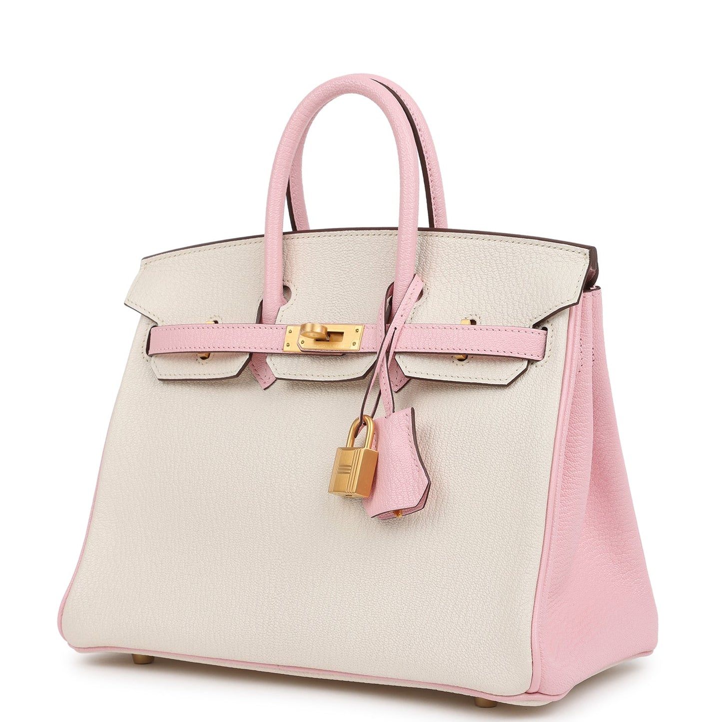 Payment 2 - Hermes Special Order (HSS) Birkin 25 Nata and Rose Sakura Chevre Mysore Brushed Gold Hardware ( )