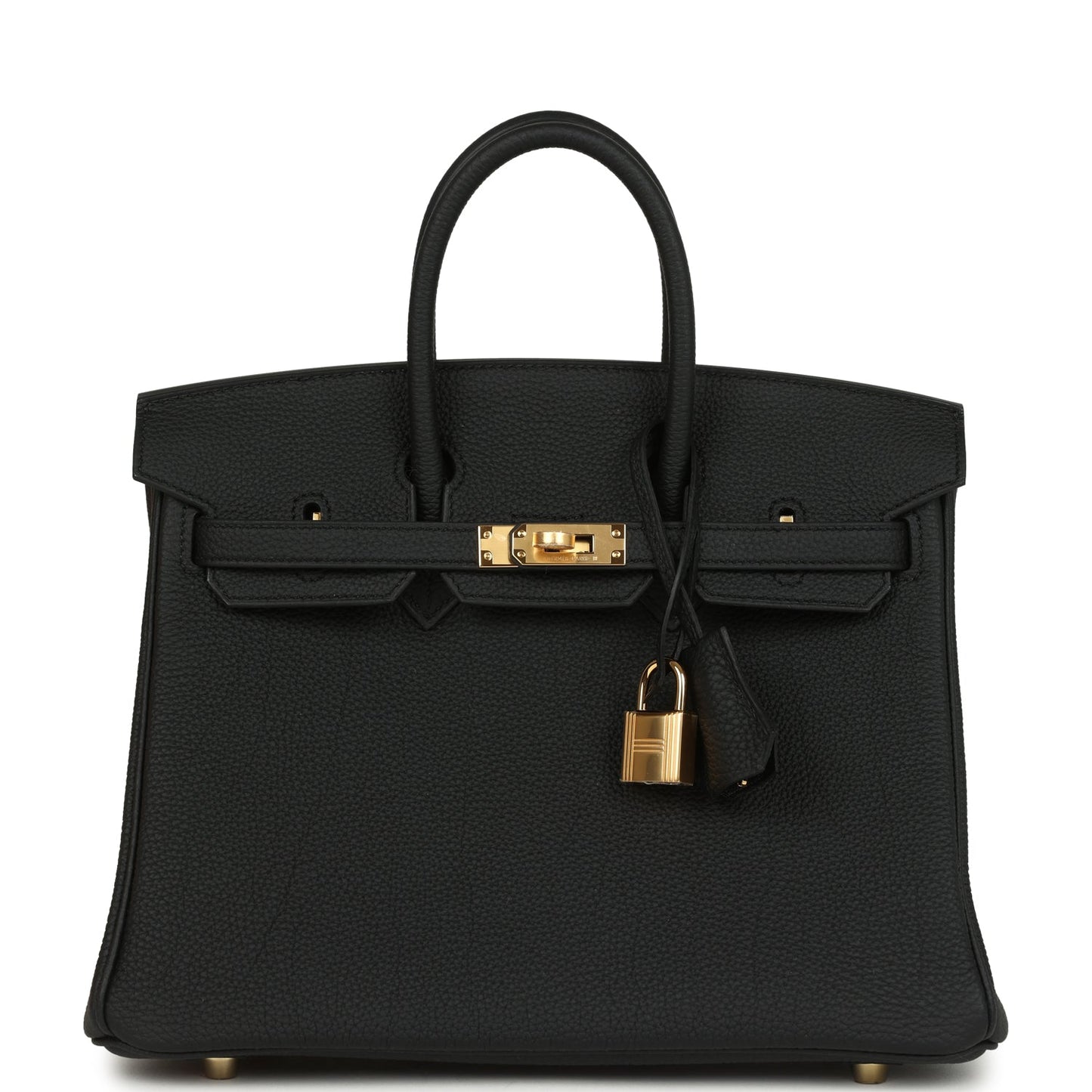 Hermes Birkin 25 Black Togo Gold Hardware