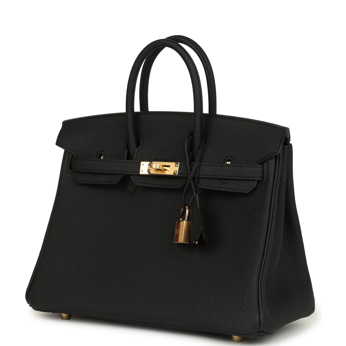 Hermes Birkin 25 Black Togo Gold Hardware