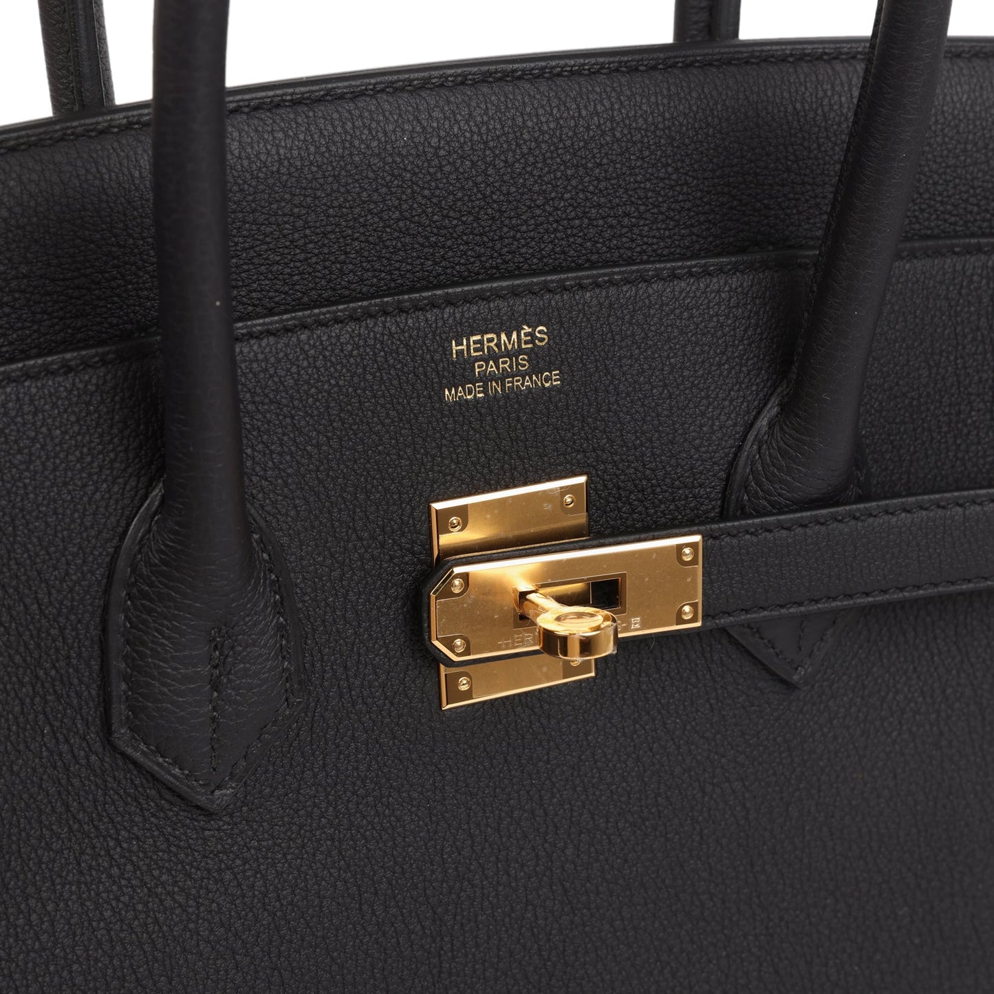 Hermes Birkin 35 Black Togo Gold Hardware