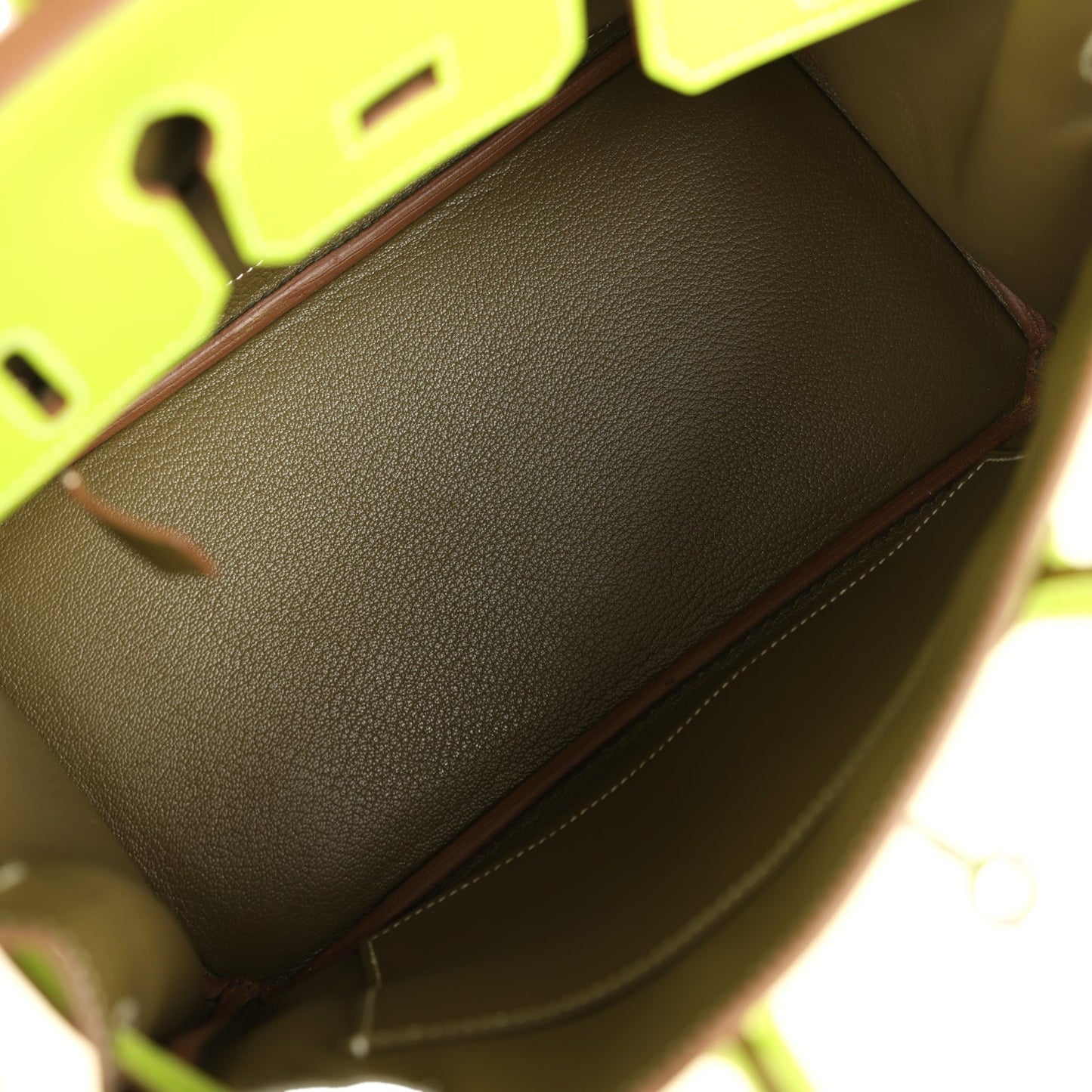 Hermes Candy Birkin 25 Kiwi Candy Epsom Palladium Hardware