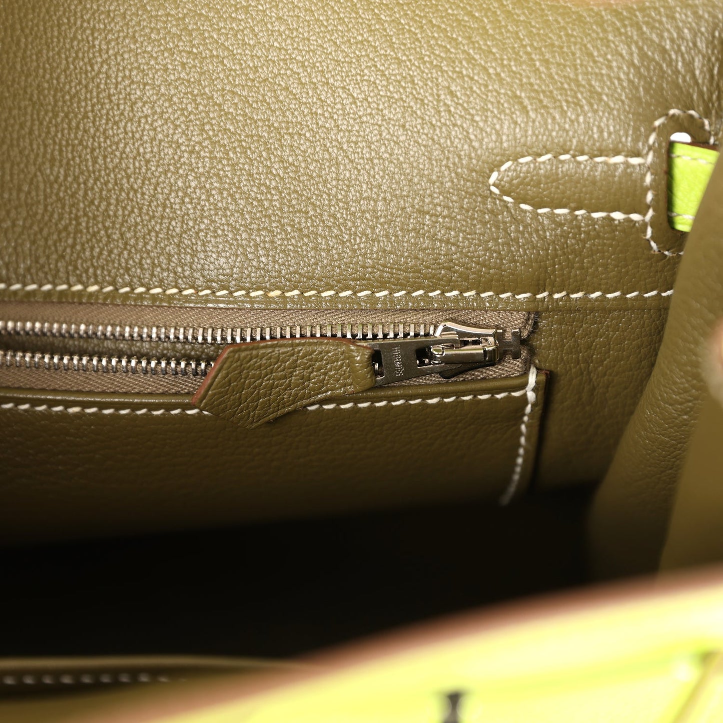 Hermes Candy Birkin 25 Kiwi Candy Epsom Palladium Hardware