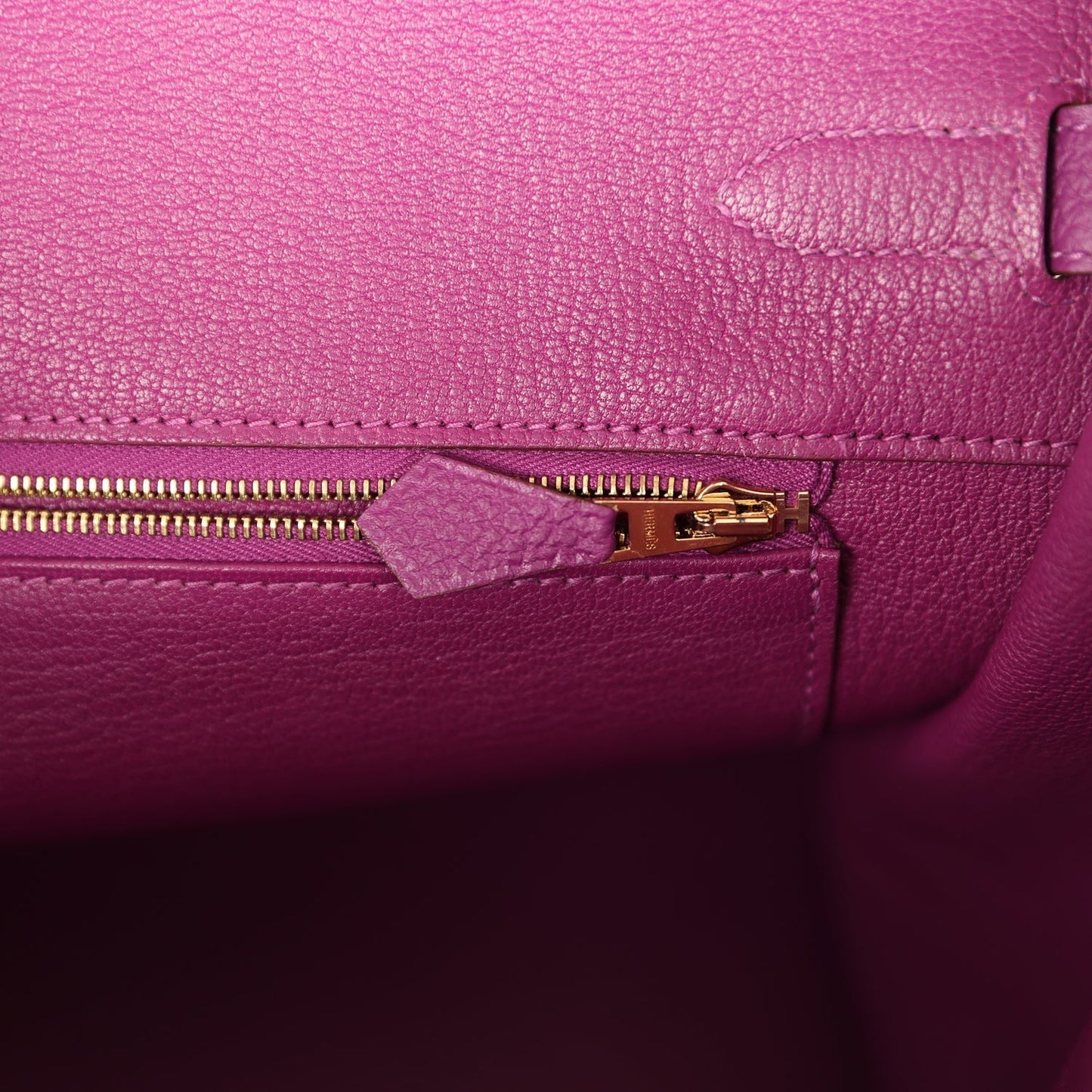 Hermes Birkin 35 Anemone Togo Gold Hardware