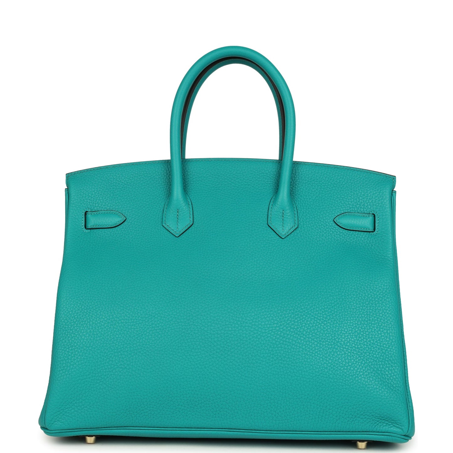 Hermes Birkin 35 Bleu Paon Togo Gold Hardware
