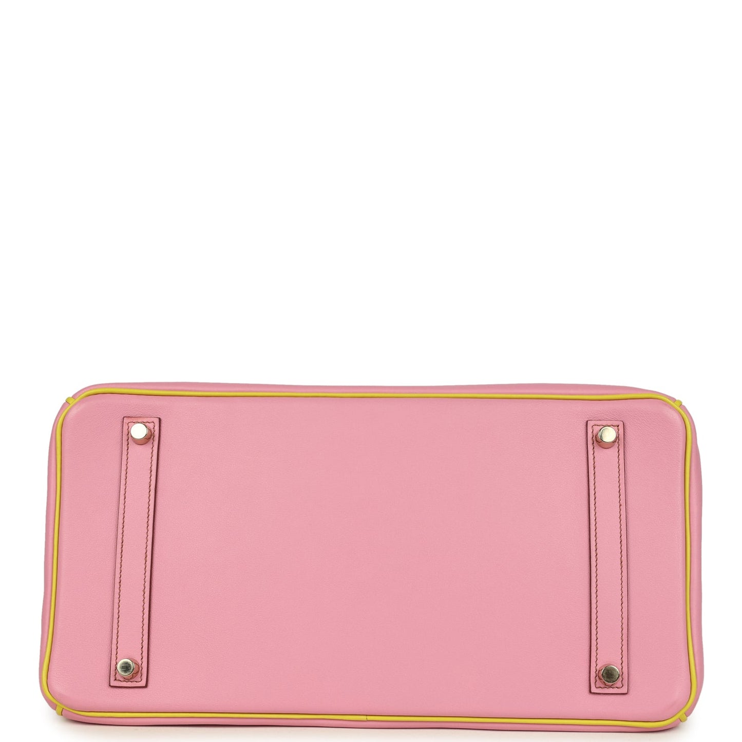 Hermes Special Order (HSS) Birkin 35 5P Bubblegum and Lime Swift Gold Hardware
