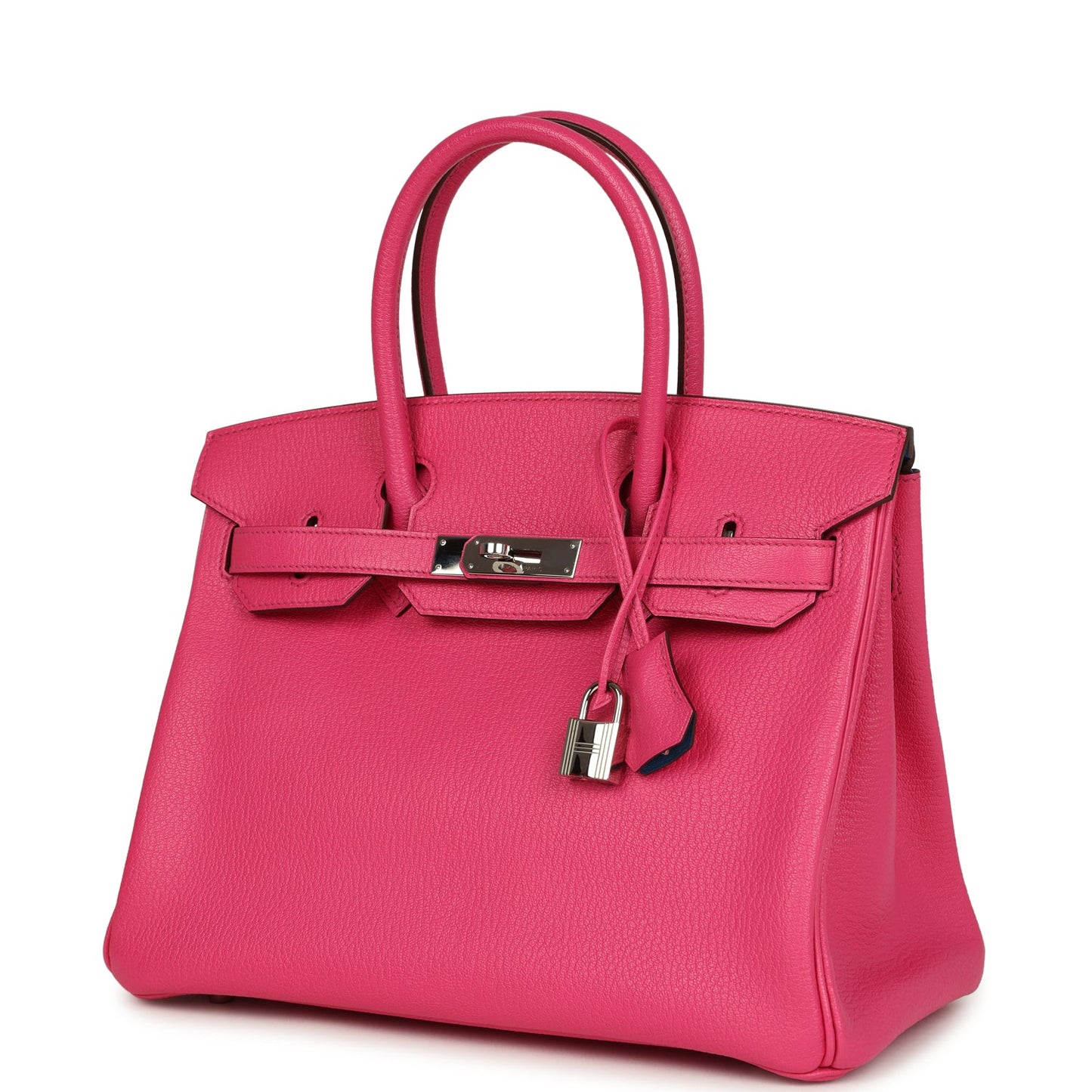 Hermes Special Order (HSS) Birkin 30 Rose Tyrien Verso Chevre Mysore Palladium Hardware