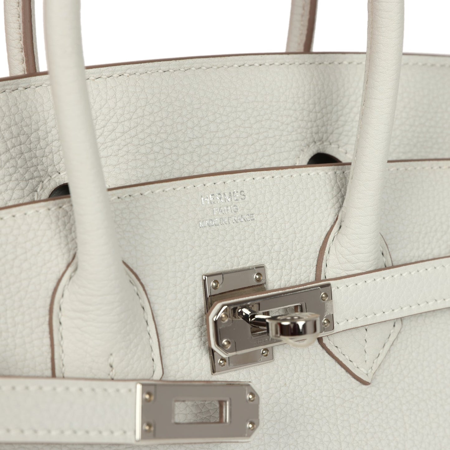 Hermes Birkin 25 Gris Pale Togo Palladium Hardware