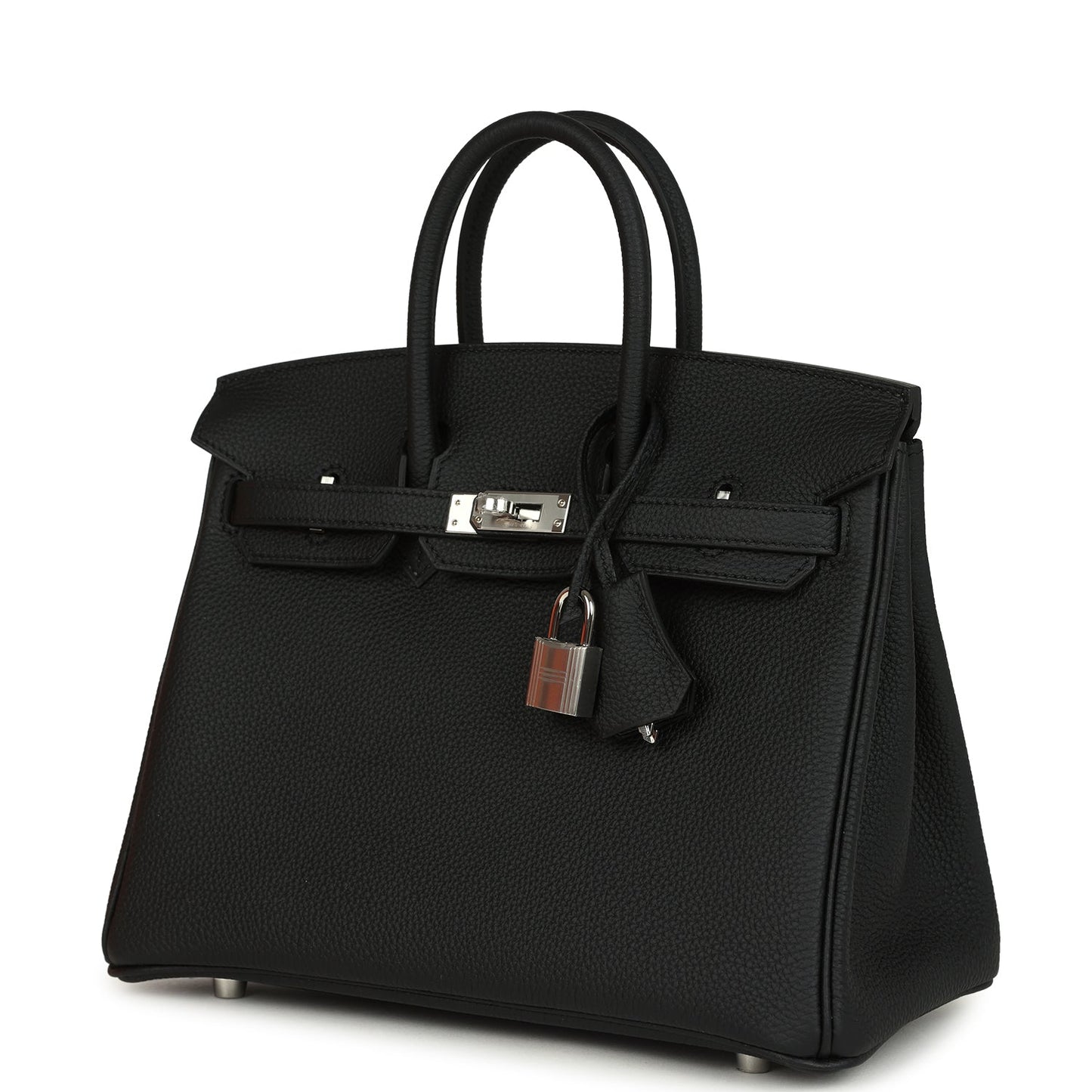 Hermes Birkin 25 Black Togo Palladium Hardware