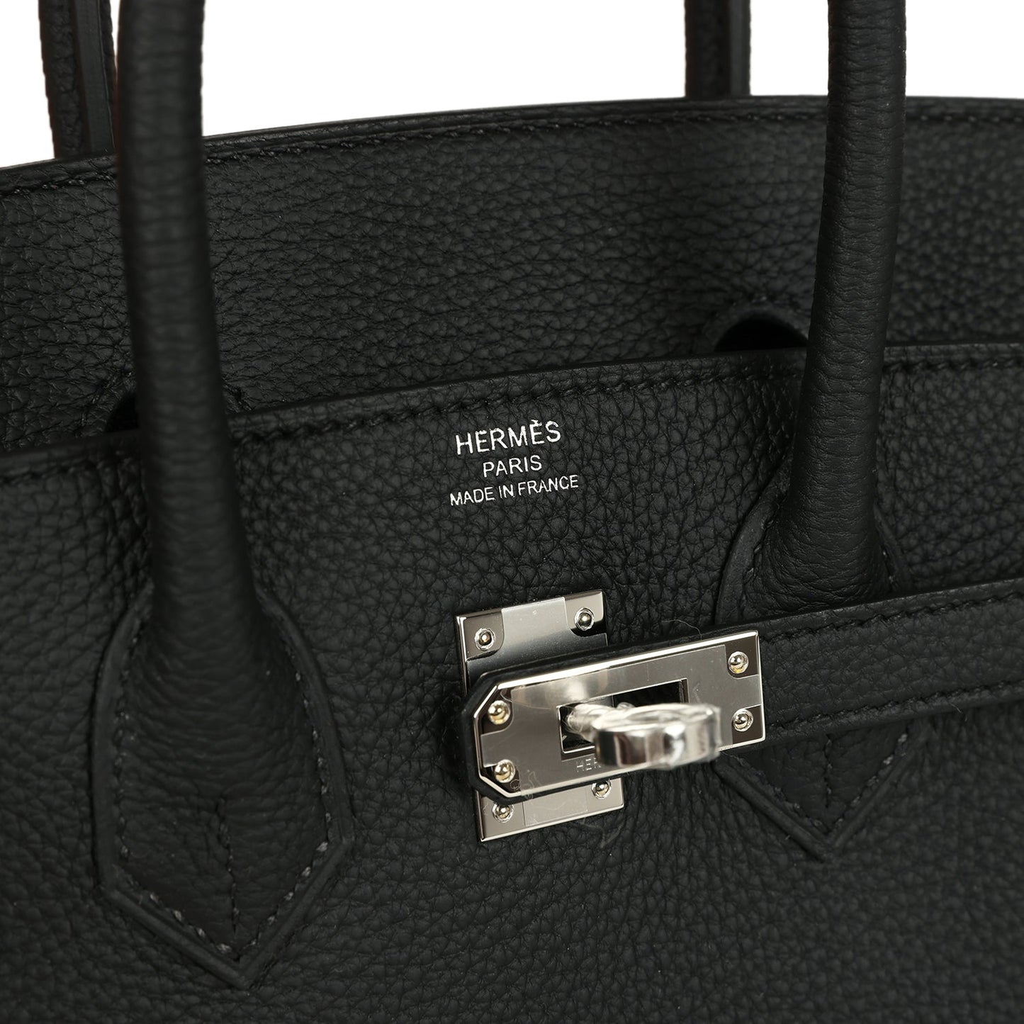 Hermes Birkin 25 Black Togo Palladium Hardware