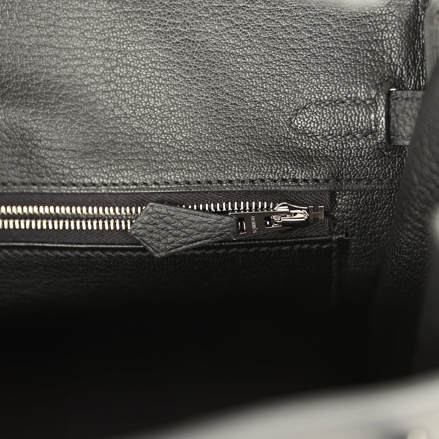 Hermes Birkin 25 Black Togo Palladium Hardware