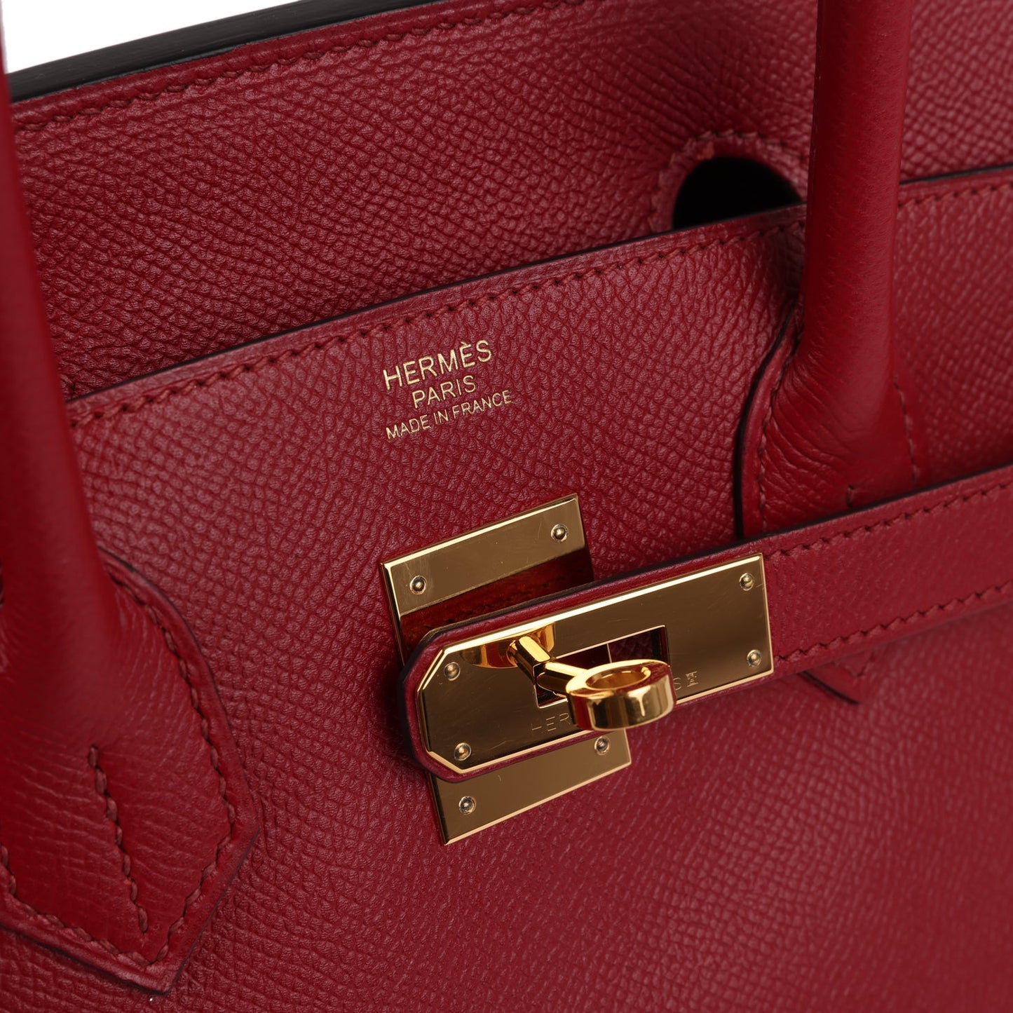 Hermes Birkin 30 Rouge Grenat Epsom Gold Hardware