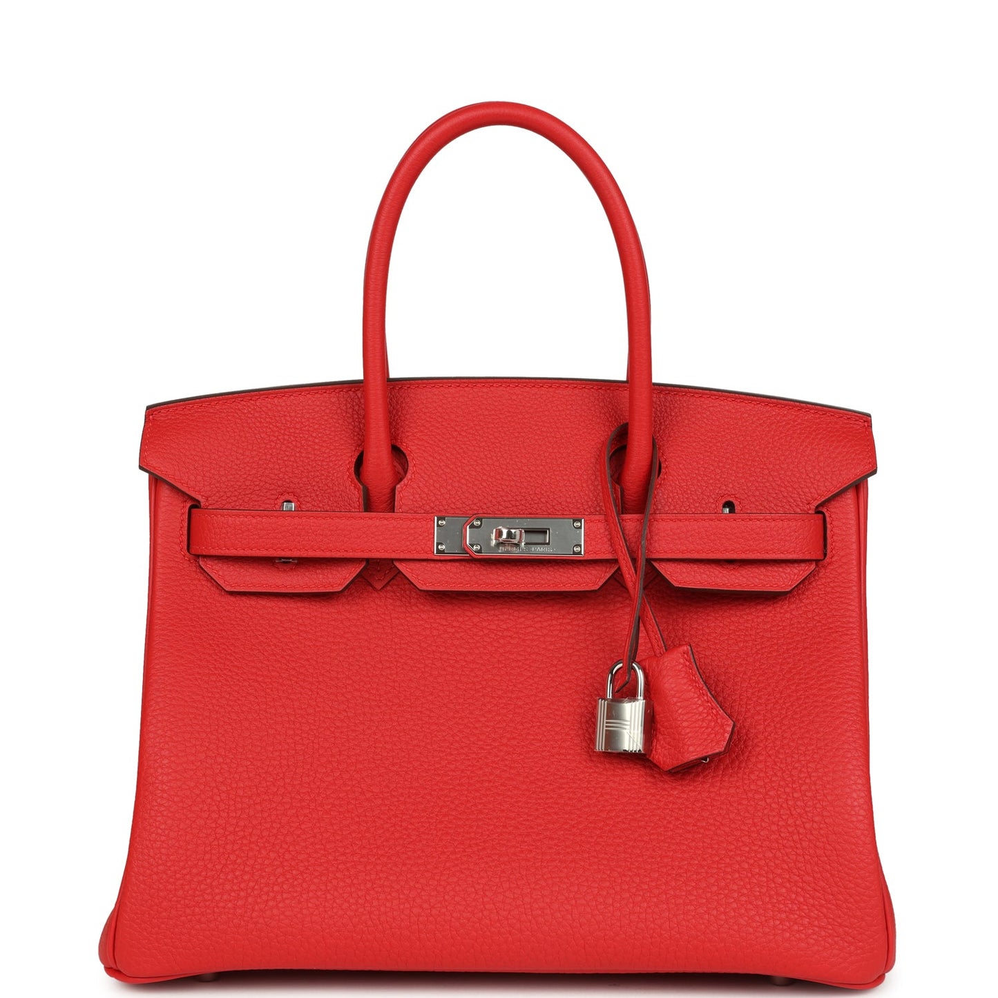 Hermes Birkin 30 Rouge Radieux Togo Palladium Hardware