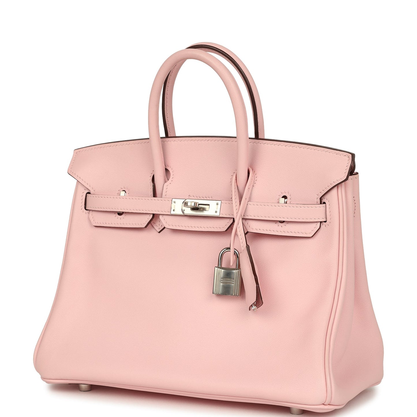 Hermes Birkin 25 Rose Sakura Swift Palladium Hardware