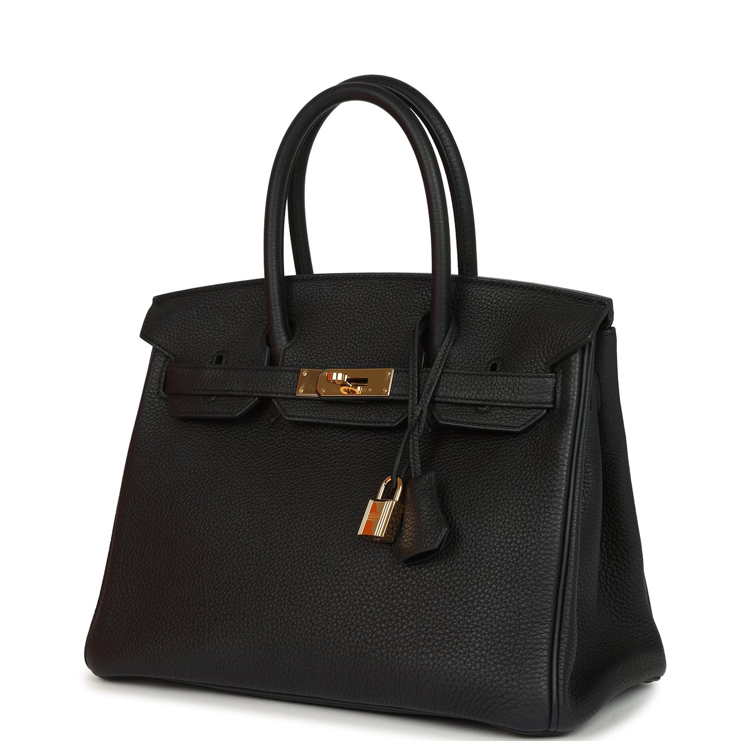 Hermes Birkin 30 Black Togo Gold Hardware