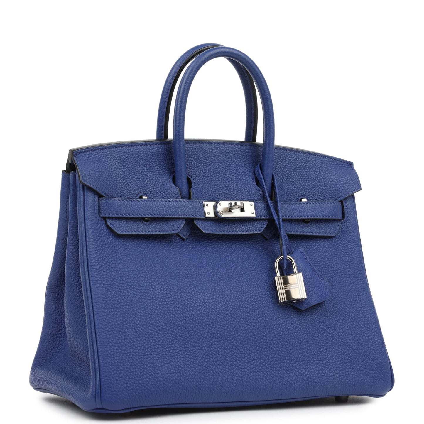 Hermes Birkin 25 Bleu Electric Togo Palladium Hardware