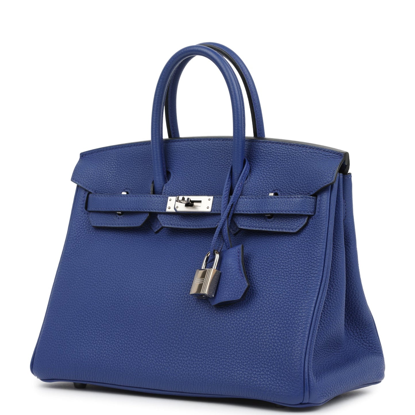 Hermes Birkin 25 Bleu Electric Togo Palladium Hardware