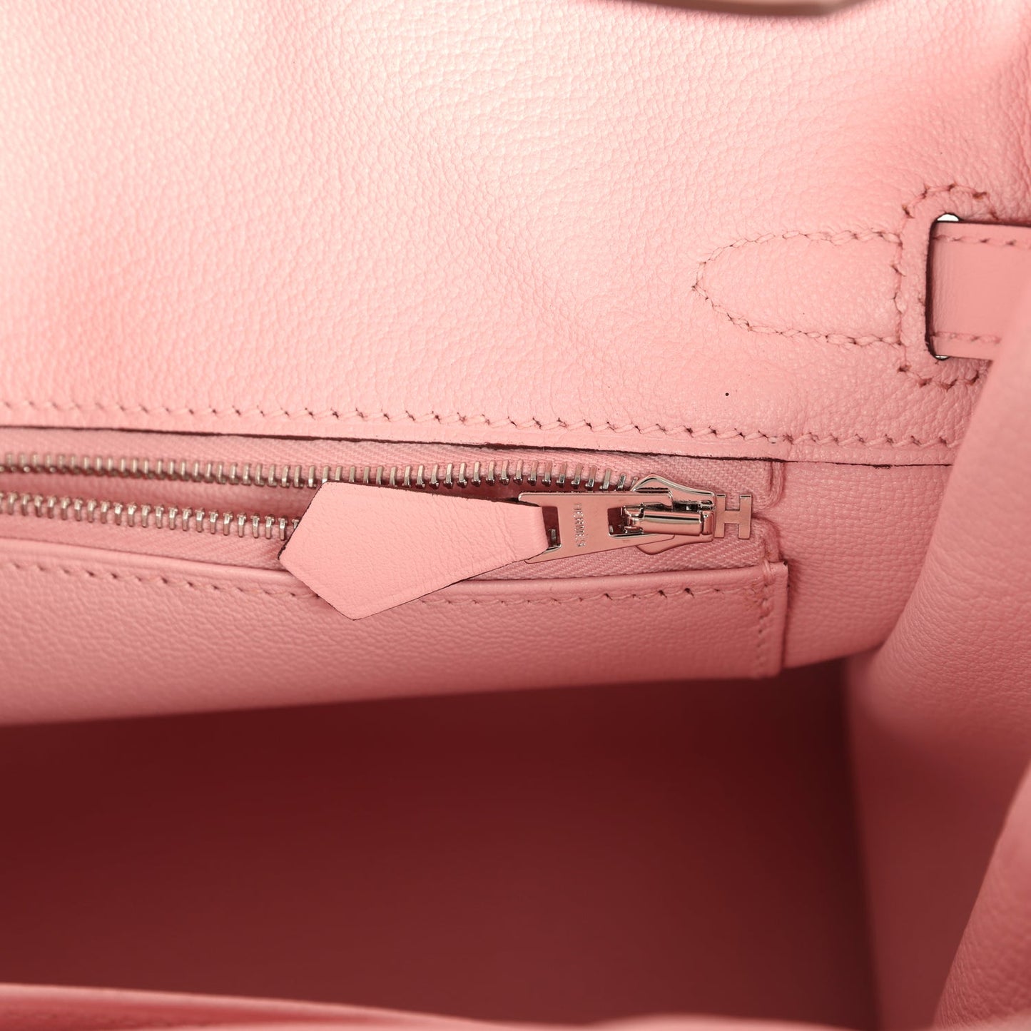 Hermes Birkin 25 Rose Sakura Jonathan Palladium Hardware