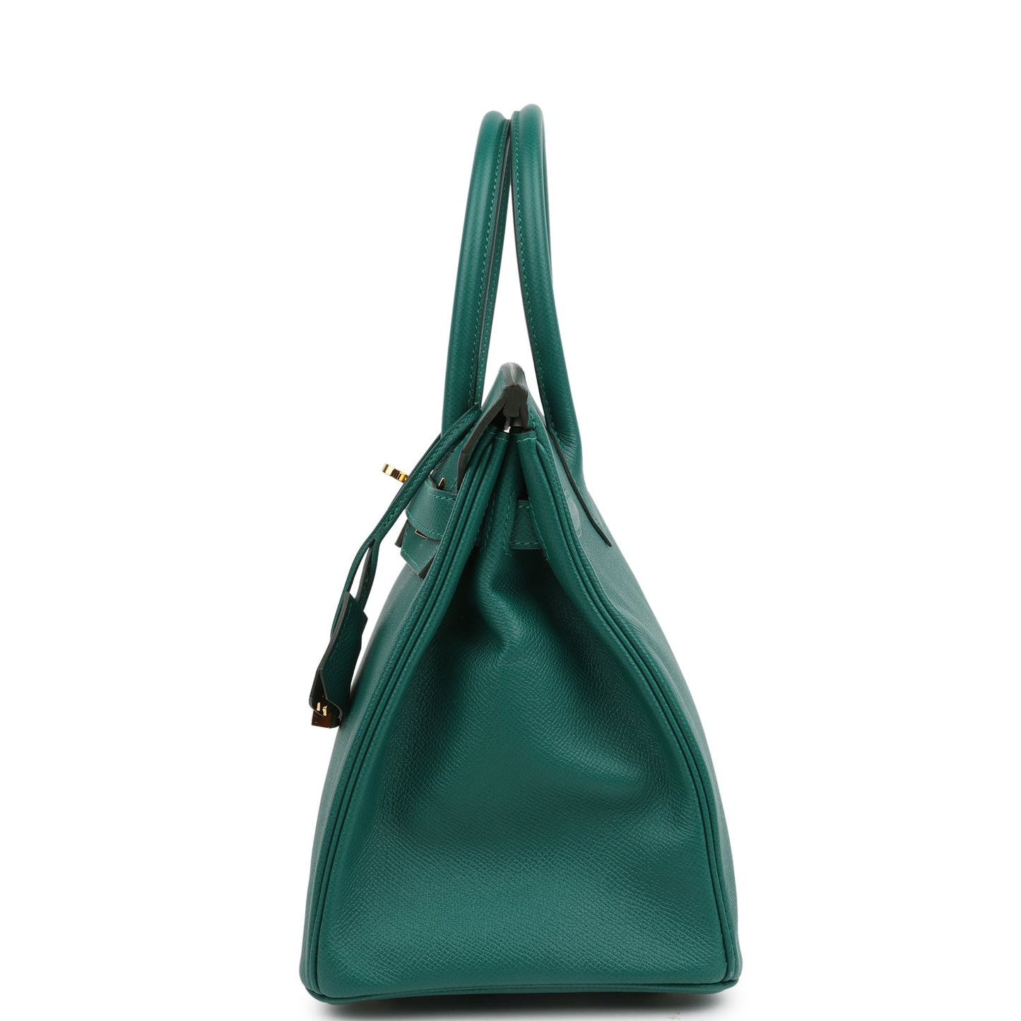 Hermes Birkin 30 Malachite Epsom Gold Hardware