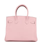 Hermes Special Order (HSS) Birkin 30 Rose Sakura Verso Chèvre Palladium Hardware