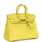 Hermes Birkin 25 Lime Swift Gold Hardware