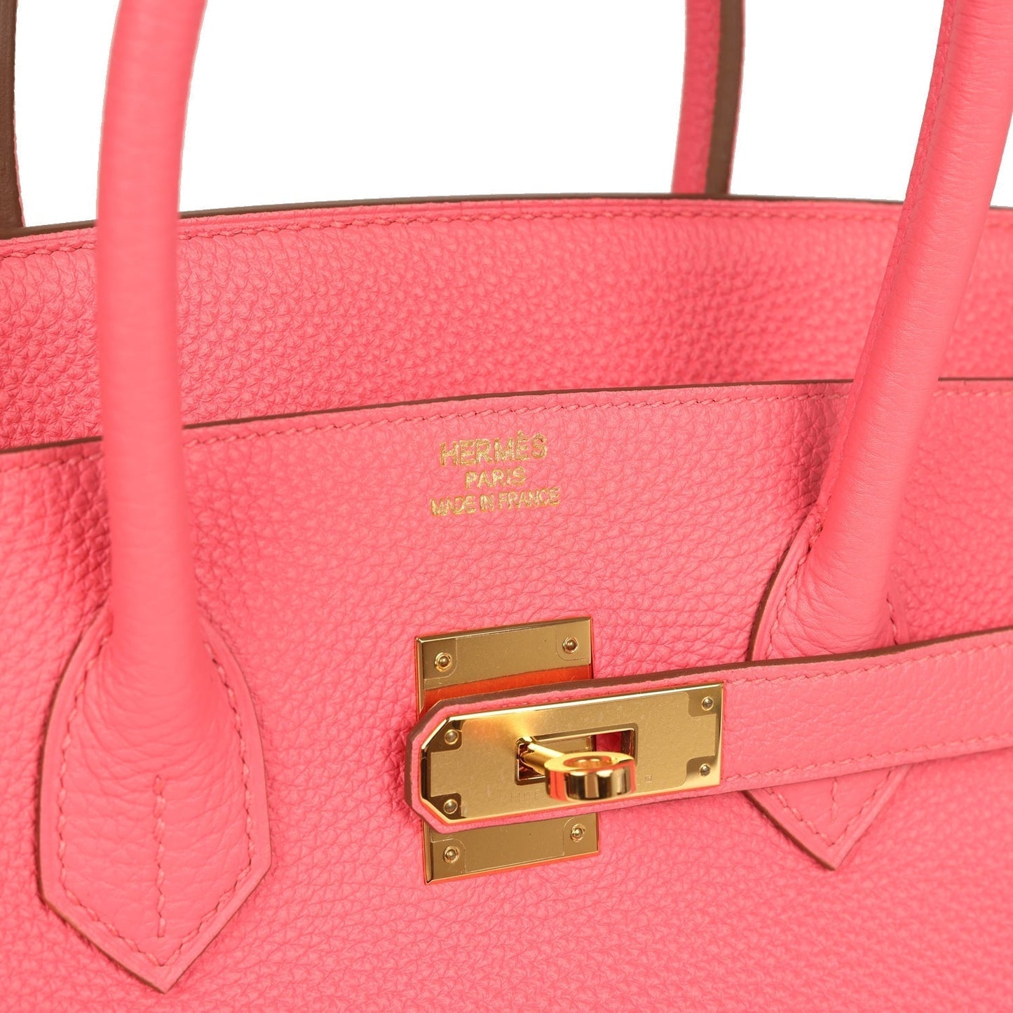 Hermes Birkin 35 Rose Lipstick Togo Gold Hardware
