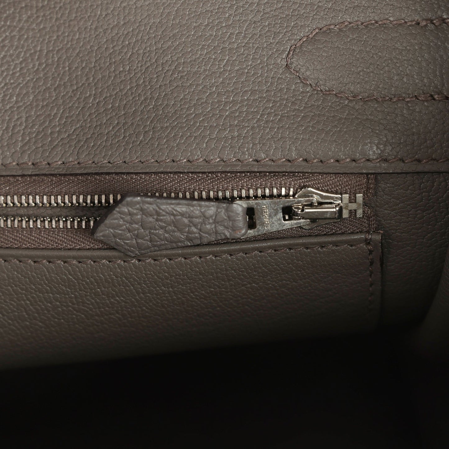 Hermes Birkin 30 Etain Togo Palladium Hardware