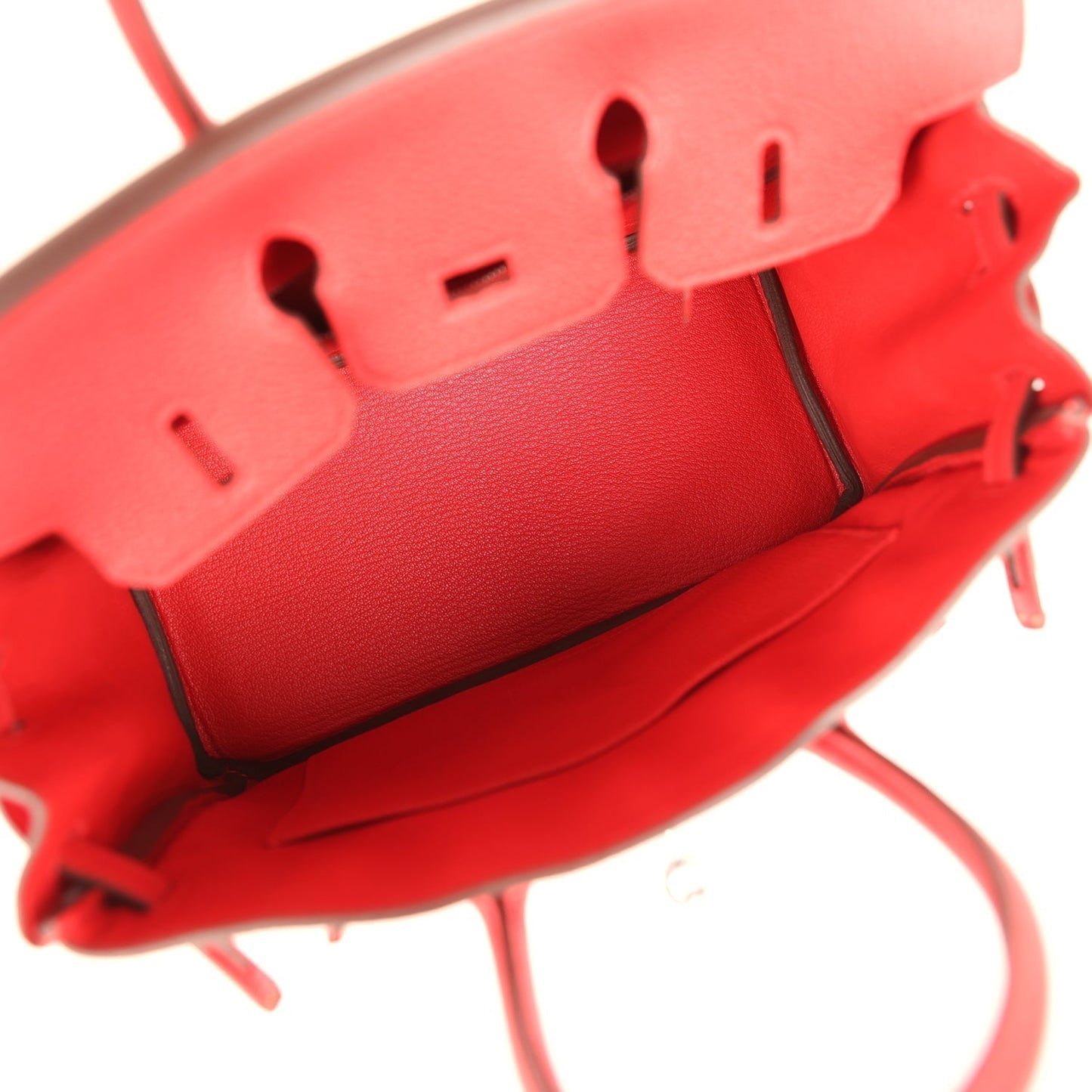 Hermes Birkin 25 Rouge Radieux Togo Palladium Hardware