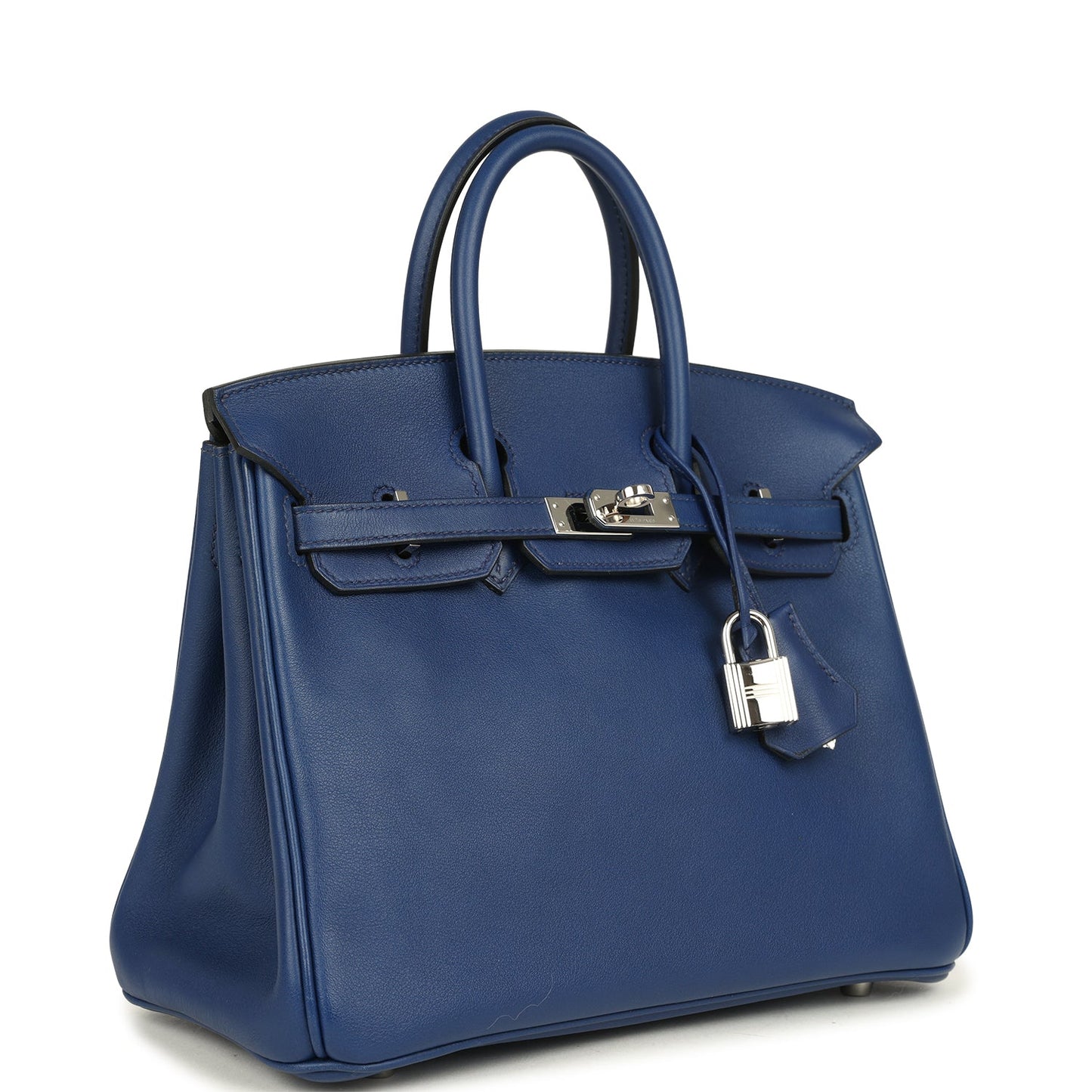 Hermes Birkin 25 Bleu Saphir Swift Palladium Hardware