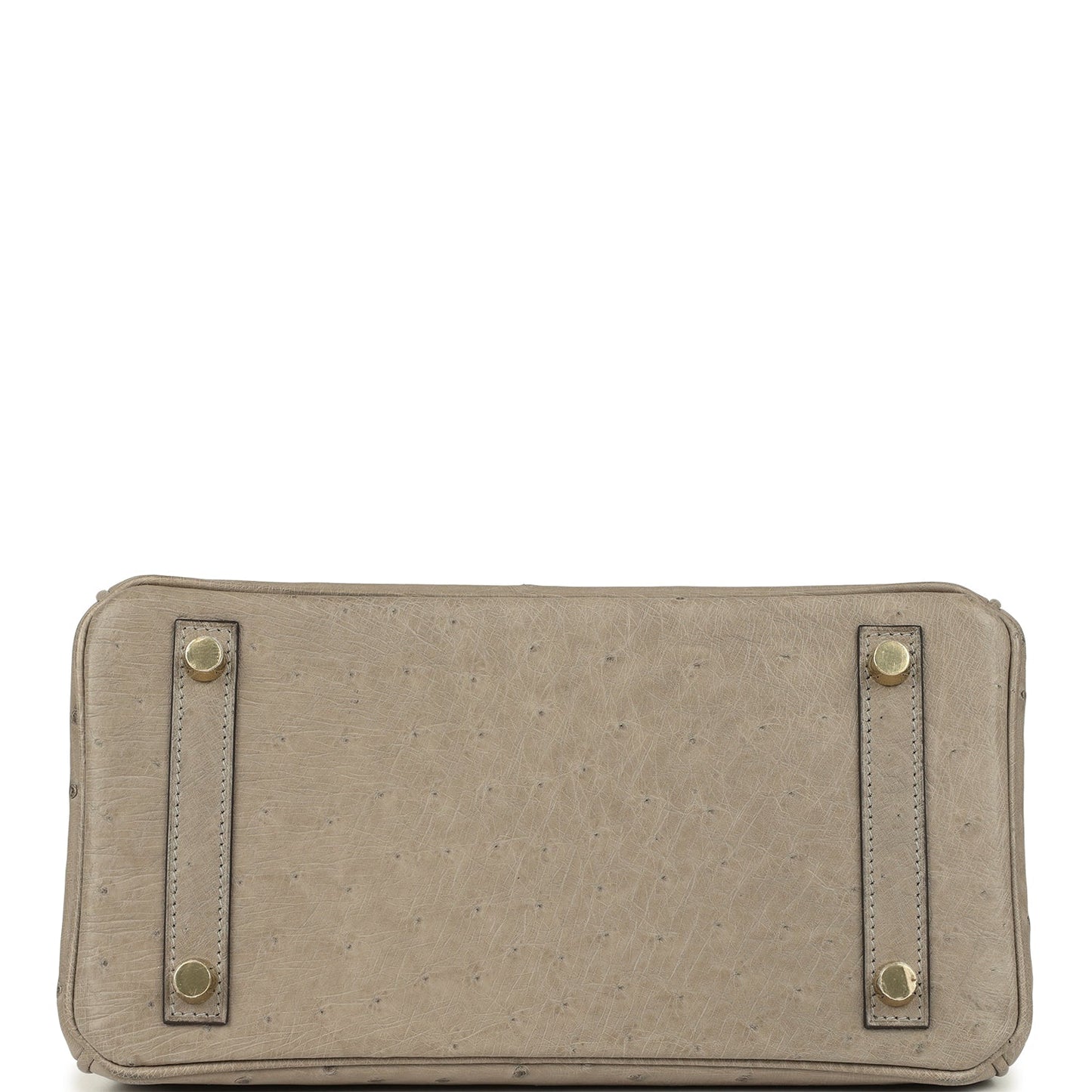 Hermes Birkin 25 Gris Tourterelle Ostrich Gold Hardware