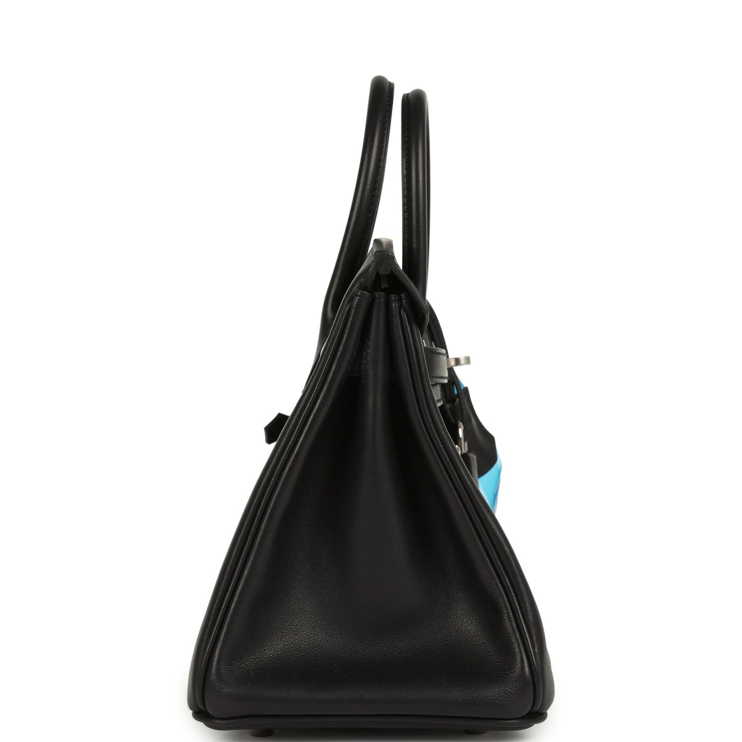 Hermes Limited Edition Birkin Rock 25 Black Volupto Palladium Hardware