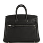 Hermes Limited Edition Birkin Rock 25 Black Volupto Palladium Hardware