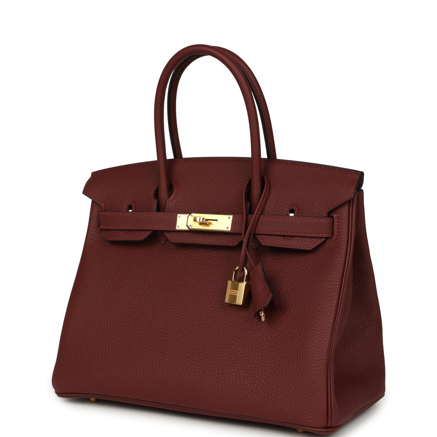 Hermes Birkin 30 Rouge H Togo Gold Hardware