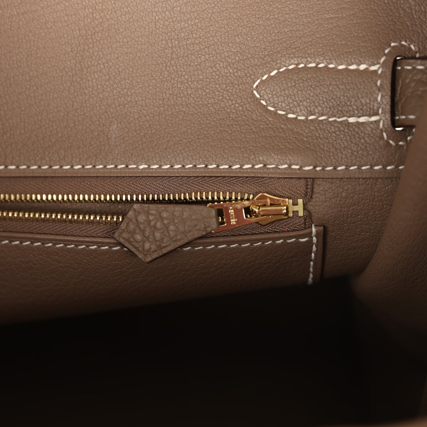 Hermes Birkin 30 Etoupe Togo Gold Hardware