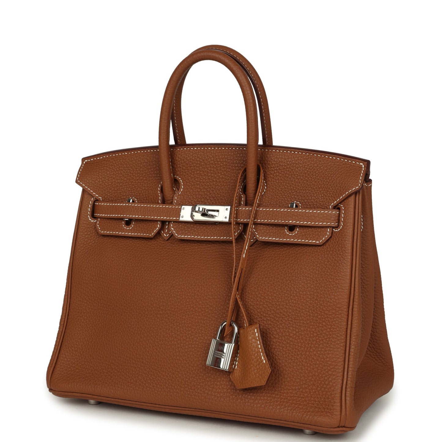 Hermes Birkin 25 Gold Togo Palladium Hardware
