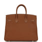 Hermes Birkin 25 Gold Togo Palladium Hardware