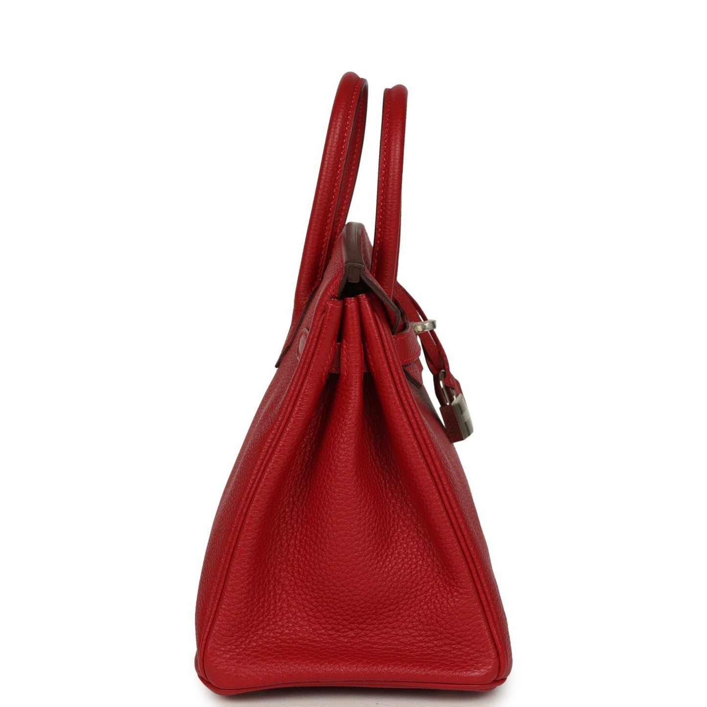 Hermes Birkin 25 Rouge Casaque Togo Palladium Hardware