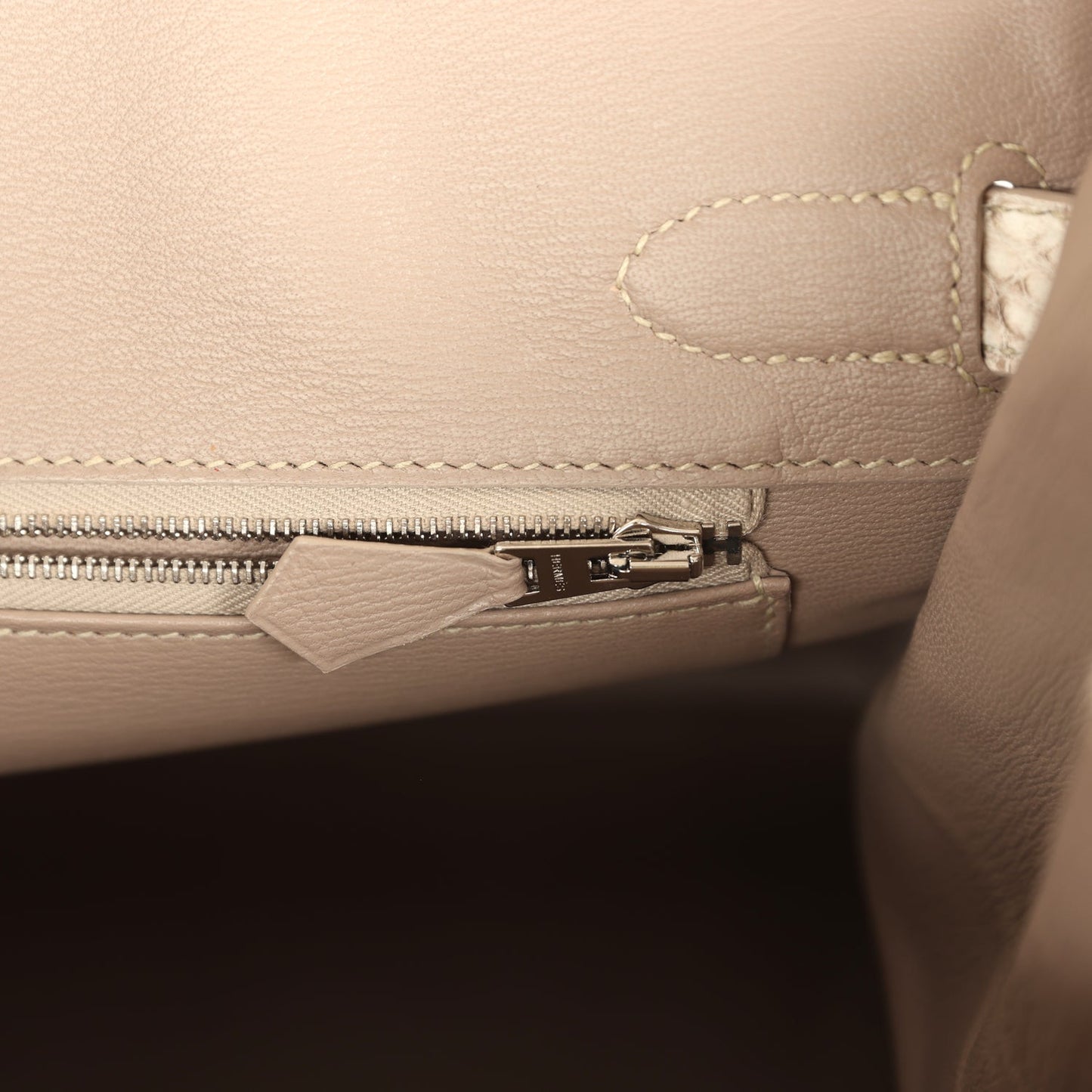 Hermes Birkin 30 Himalaya Niloticus Crocodile Palladium Hardware
