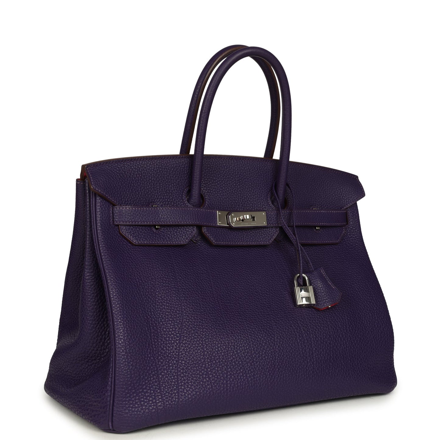 Hermes Special Order (HSS) Birkin 35 Violet Verso Togo Palladium Hardware