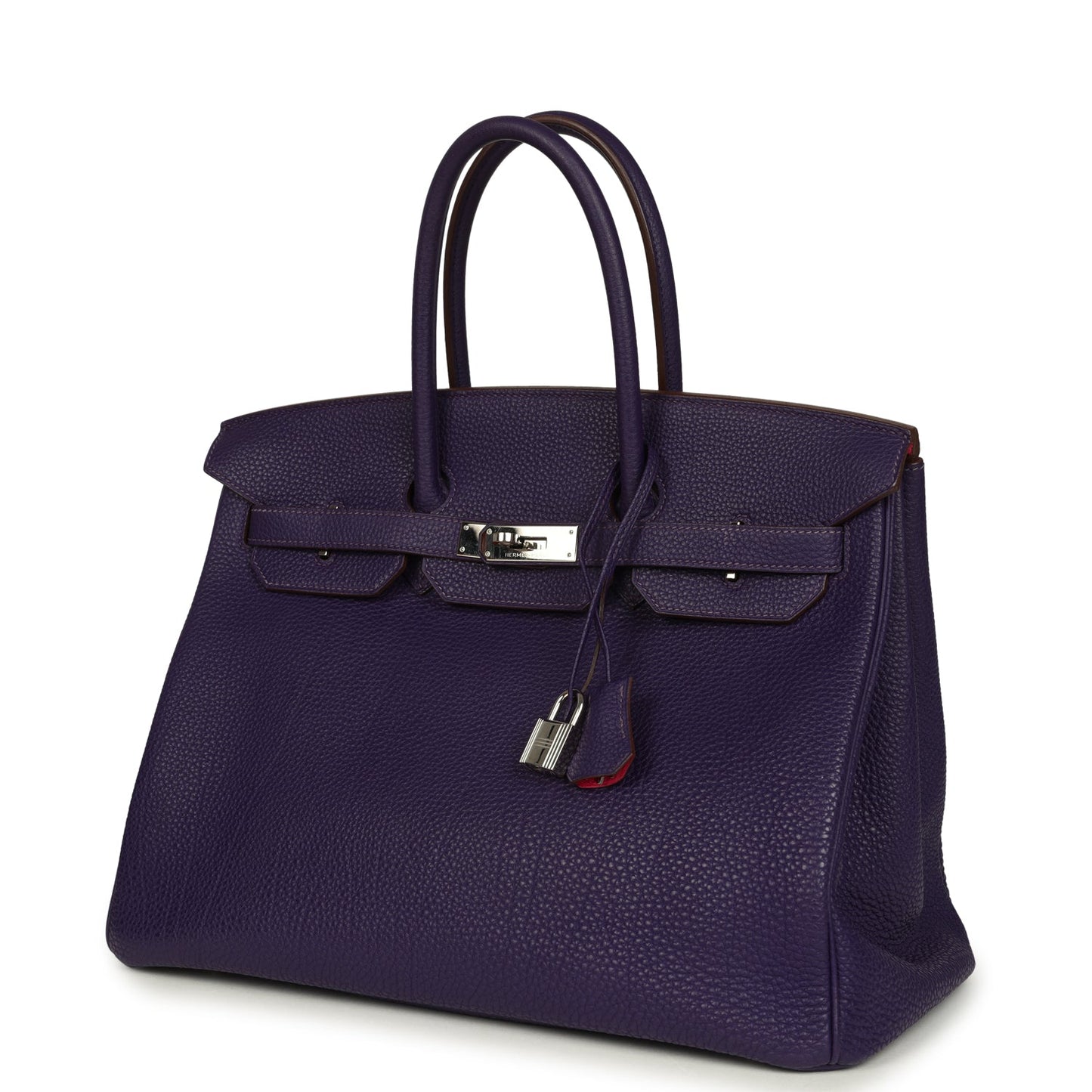 Hermes Special Order (HSS) Birkin 35 Violet Verso Togo Palladium Hardware