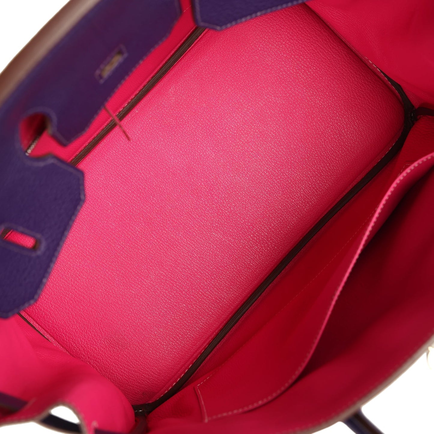 Hermes Special Order (HSS) Birkin 35 Violet Verso Togo Palladium Hardware