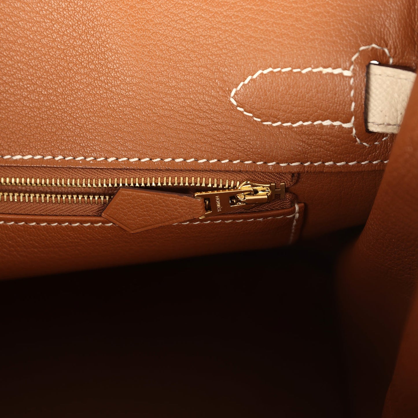 Hermes Special Order (HSS) Birkin 30 Craie Verso Epsom Rose Gold Hardware