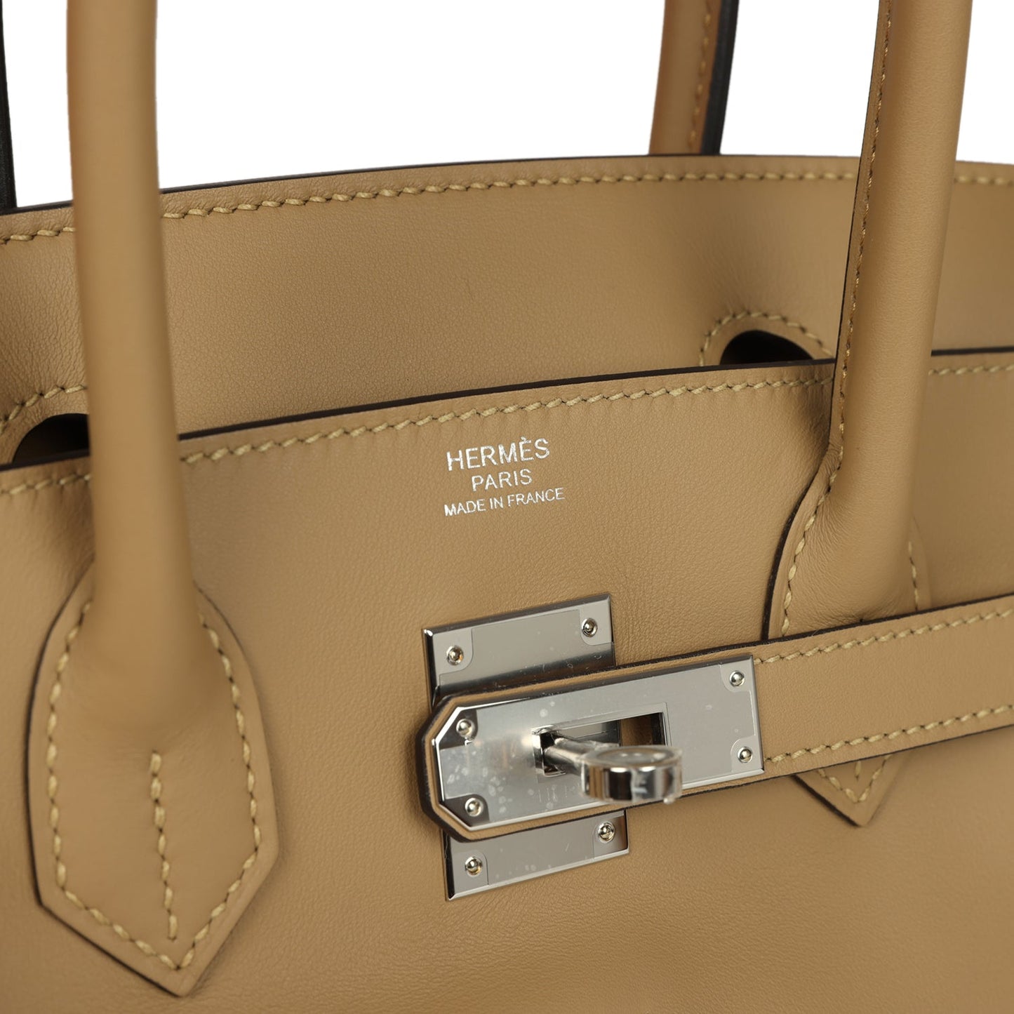 Hermes Colormatic Birkin 30 Poussiere Swift Palladium Hardware