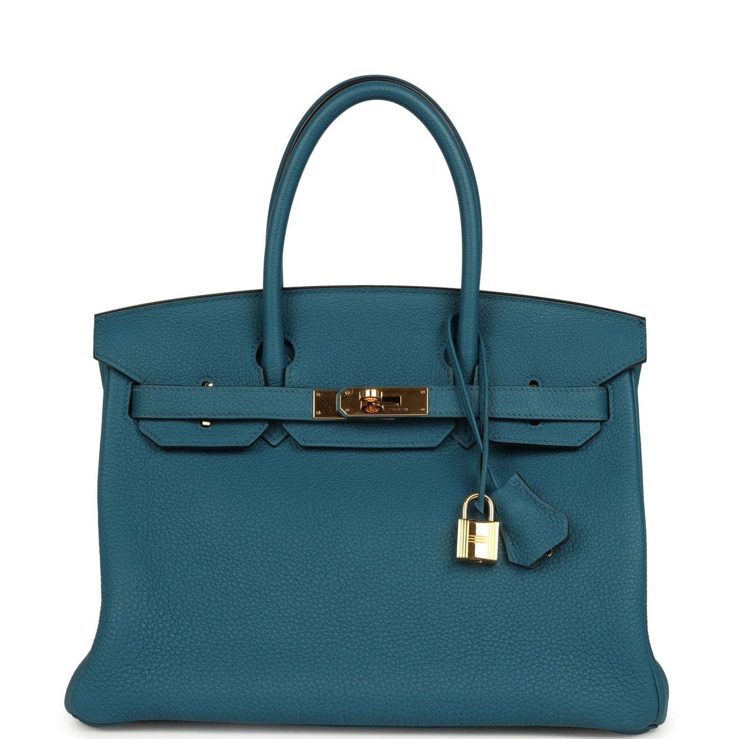 Hermes Birkin 30 Cobalt Togo Gold Hardware