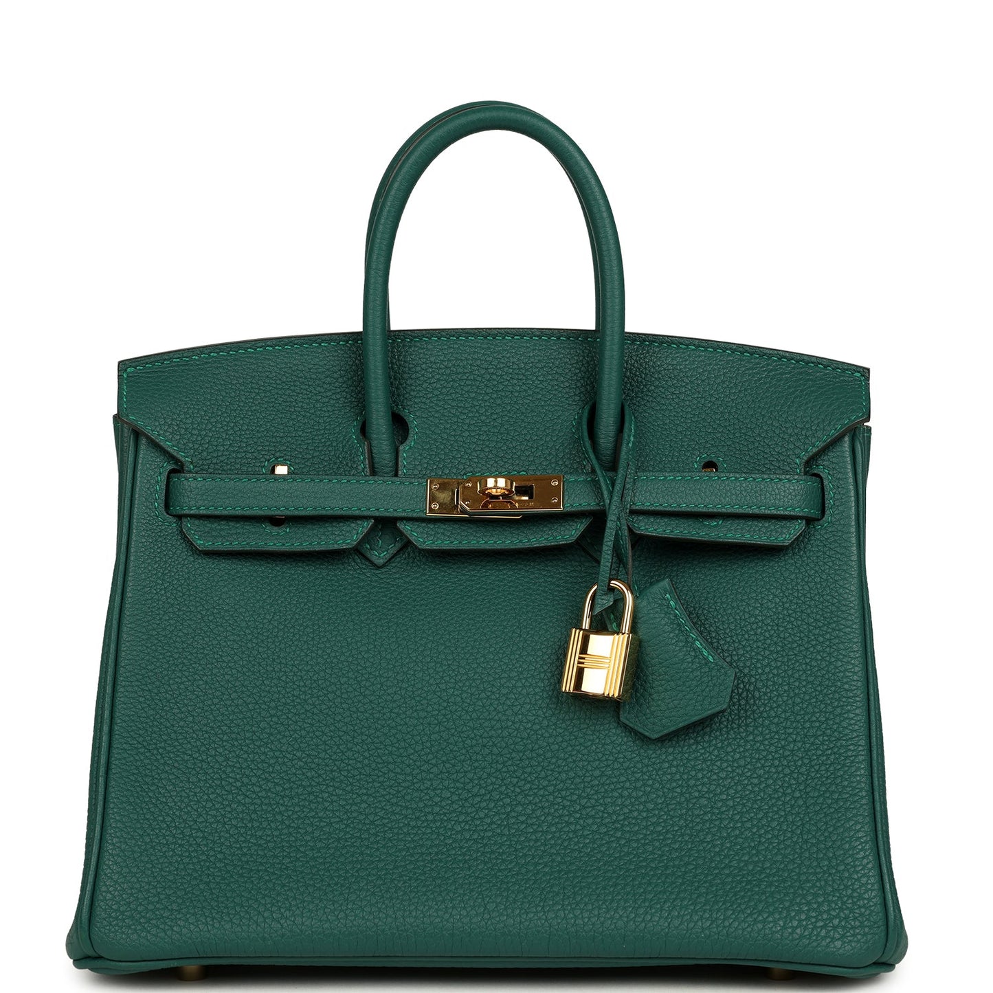 Hermes Birkin 25 Malachite Togo Gold Hardware